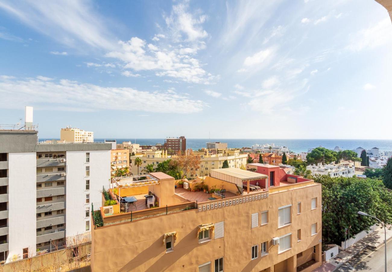 Reformado Apartamento En El Centro Con Vista Al Mar Torremolinos Luaran gambar